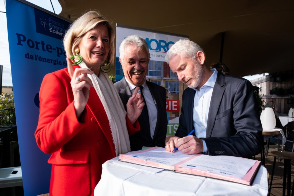 Renantis signe la Charte Amorce France Energies Eoliennes
